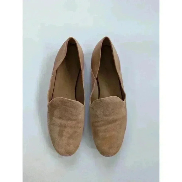 Vince Marley Loafers Women's Tan Suede And Leather Shoes Size 9 - Picture 1 of 5